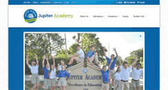 Desktop Screenshot of jupiteracademy.com